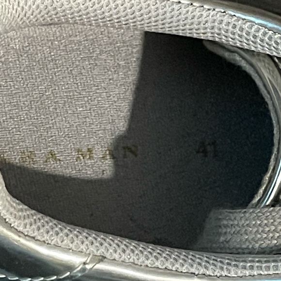 Men’s Zara silver sneakers - Picture 2 of 3